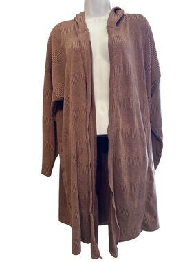 Yak & Yeti Hooded Long Cardigan L/XL Nepal